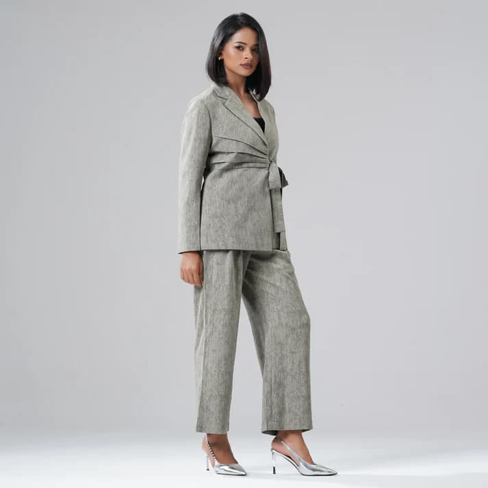 Womens Green Two Piece Set